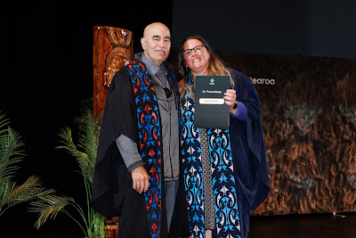 Photo from the TWoA Whirikoka 2023 Graduation (Gisborne), held at the War Memorial Theatre, Gisborne, East Coast, New Zealand on Wednesday 5 April, 2023. Photo by Mike Walen / KeyImagery Photography. Copyright: © Te Wānanga o Aotearoa.