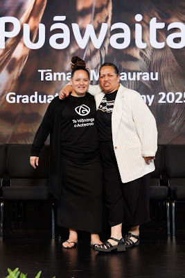 Photo from Ceremony 4 of the TWoA Tāmaki Makaurau 2025 Graduations (May 2025) held at the Mangere Arts Centre in Auckland, New Zealand on Tuesday, 27 May, 2025. Photo by Mike Walen / KeyImagery Photography. Copyright: © 2025 Te Wānanga o Aotearoa.