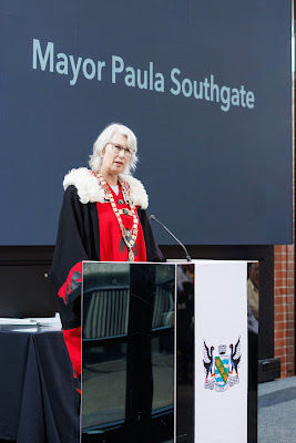 Photo from the HCC NZ Citizenship Ceremony (Afternoon) held in The Atrium, Wintec/Te Pukenga, Hamilton, Waikato, New Zealand at 3:30pm on Monday, 12 February, 2024. Photo: Mike Walen / KeyImagery Photography. Copyright: © Hamilton City Council.