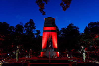 Photo from the Anzac Dawn Parade/Service held at Memorial Park, Hamilton, New Zealand. Taken: Sunday, 25 April 2021. Photo: Mike Walen / KeyImagery Photography. Copyright: © Hamilton City Council.