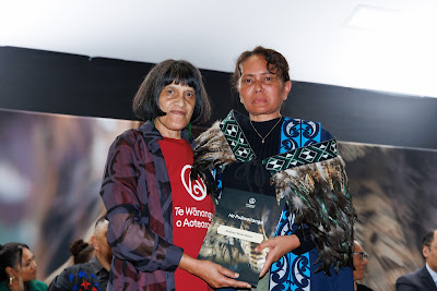 Photo from the TWoA Te Tai Tokerau (Kaitaia) 2025 Graduation held at Te Kura Kaupapa Maori o Pukemiro in Kaitaia, Northland, New Zealand on Monday, 14 April, 2025. Photo by Mike Walen / KeyImagery Photography. Copyright: © 2025 Te Wānanga o Aotearoa.