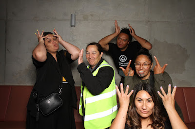 Photo from the TWoA Tāmaki Makaurau 2023 November Graduations (Ceremony 2 @ 6pm), held at the Due Drop Events Centre, Manukau, Auckland, New Zealand on Tuesday, 28 November, 2023. Photo: InstaBooth by KeyImagery Photography. Copyright: © Te Wānanga o Aotearoa.