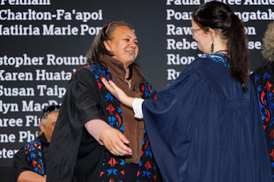 Photo from the TWoA Tāmaki Makaurau 2024 Graduations (Ceremony 3 @ 2pm), held at Church Unlimited, Glendene, Auckland, New Zealand on Tuesday, 25 June, 2024. Photo: Mike Walen / KeyImagery Photography. Copyright: © Te Wānanga o Aotearoa.