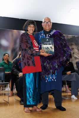Photo from the TWoA Te Tai Tokerau (Kaitaia) 2025 Graduation held at Te Kura Kaupapa Maori o Pukemiro in Kaitaia, Northland, New Zealand on Monday, 14 April, 2025. Photo by Mike Walen / KeyImagery Photography. Copyright: © 2025 Te Wānanga o Aotearoa.