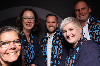 Booth photo from the TWoA Tainui 2019 Graduations (Ceremony 2),  held at Hamilton Boys' High School, Hamilton, New Zealand. Taken: Wednesday 17 April 2019. Photo: InstaBooth / KeyImagery Photography. Copyright: © Te Wānanga o Aotearoa.