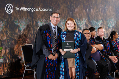 Photo from the TWoA Tāmaki Makaurau 2023 November Graduations (Ceremony 2 @ 6pm), held at the Due Drop Events Centre, Manukau, Auckland, New Zealand on Tuesday, 28 November, 2023. Photo: Mike Walen / KeyImagery Photography. Copyright: © Te Wānanga o Aotearoa.