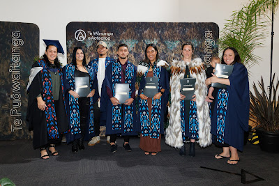 Photo from the TWoA Waiariki 2023 Graduations (Whakatāne), held at the Baptist Church, WHakatāne, Bay of Plenty, New Zealand on Wednesday, 17 May, 2023. Photo: Mike Walen / KeyImagery Photography. Copyright: © Te Wānanga o Aotearoa.