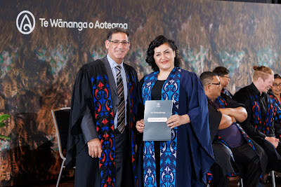 Photo from the TWoA Tāmaki Makaurau 2023 November Graduations (Ceremony 2 @ 6pm), held at the Due Drop Events Centre, Manukau, Auckland, New Zealand on Tuesday, 28 November, 2023. Photo: Mike Walen / KeyImagery Photography. Copyright: © Te Wānanga o Aotearoa.