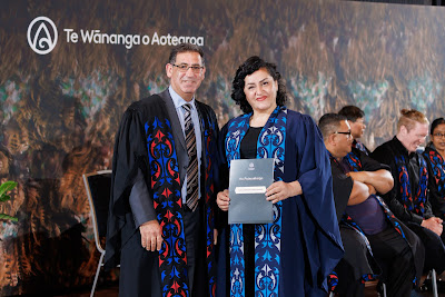 Photo from the TWoA Tāmaki Makaurau 2023 November Graduations (Ceremony 2 @ 6pm), held at the Due Drop Events Centre, Manukau, Auckland, New Zealand on Tuesday, 28 November, 2023. Photo: Mike Walen / KeyImagery Photography. Copyright: © Te Wānanga o Aotearoa.