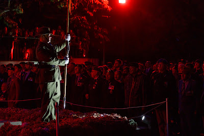 Photo from the Anzac Dawn Parade/Service held at Memorial Park, Hamilton, New Zealand. Taken: Sunday, 25 April 2021. Photo: Mike Walen / KeyImagery Photography. Copyright: © Hamilton City Council.