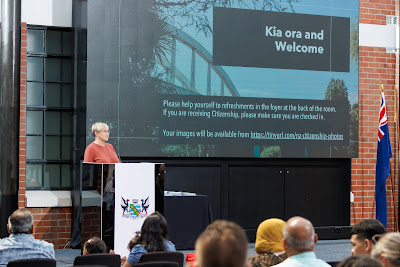 Photo from the HCC NZ Citizenship Ceremony (Afternoon) held in The Atrium, Wintec/Te Pukenga, Hamilton, Waikato, New Zealand at 3:30pm on Monday, 12 February, 2024. Photo: Mike Walen / KeyImagery Photography. Copyright: © Hamilton City Council.