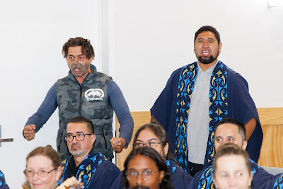 Photo from the TWoA Waiariki 2023 Graduations (Whakatāne), held at the Baptist Church, WHakatāne, Bay of Plenty, New Zealand on Wednesday, 17 May, 2023. Photo: Mike Walen / KeyImagery Photography. Copyright: © Te Wānanga o Aotearoa.