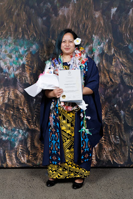 Photo from the TWoA Tāmaki Makaurau 2023 Graduations (Ceremony 1 @ 10am), held at the Due Drop Events Centre, Manukau, Auckland, New Zealand on Wednesday, 7 June, 2023. Photo: Mike Walen / KeyImagery Photography. Copyright: © Te Wānanga o Aotearoa.