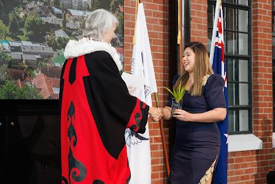 Photo from the HCC NZ Citizenship Ceremony 2 (Afternoon) held at The Atrium, Wintec/Te Pukenga, Hamilton, Waikato, New Zealand at 3:30pm on Monday, 11 March, 2024. Photo: Mike Walen / KeyImagery Photography. Copyright: © Hamilton City Council.