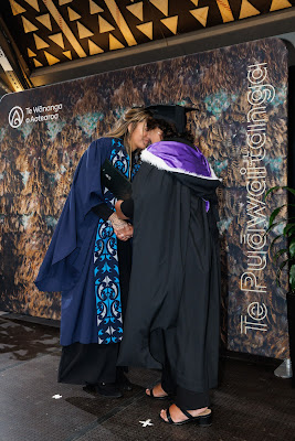Photo from the TWoA Waiariki 2023 Graduations (Waiwhero), held at Te Puia, Rotorua, Bay of Plenty, New Zealand on Friday, 12 May, 2023. Photo: Mike Walen / KeyImagery Photography. Copyright: © Te Wānanga o Aotearoa.