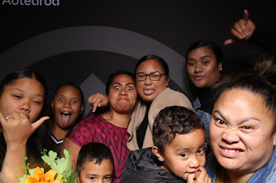 Booth photo from the TWoA Tainui 2019 Graduations (Ceremony 3),  held at Hamilton Boys' High School, Hamilton, New Zealand. Taken: Thursday 18 April 2019. Photo: InstaBooth / KeyImagery Photography. Copyright: © Te Wānanga o Aotearoa.