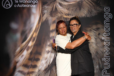 Booth photo from Ceremony 1 of the TWoA Tāmaki Makaurau 2025 Graduations (March 2025) held at the Mangere Arts Centre in Auckland, New Zealand on Wednesday, 12 March, 2025. Photo: InstaBooth by KeyImagery Photography. Copyright: © 2025 Te Wānanga o Aotearoa.