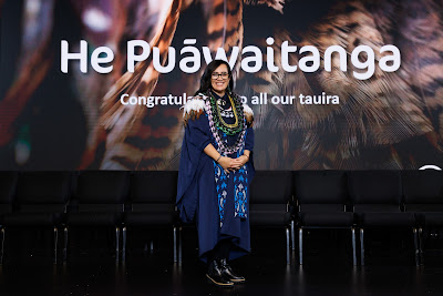 Photo from Ceremony 6 of the TWoA Tāmaki Makaurau 2025 Graduations (May 2025) held at the Mangere Arts Centre in Auckland, New Zealand on Wednesday, 28 May, 2025. Photo by Mike Walen / KeyImagery Photography. Copyright: © 2025 Te Wānanga o Aotearoa.