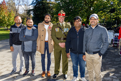 Photo from the Anzac Civic Parade/Service held at Memorial Park, Hamilton, New Zealand. Taken: Sunday, 25 April 2021. Photo: Mike Walen / KeyImagery Photography. Copyright: © Hamilton City Council.