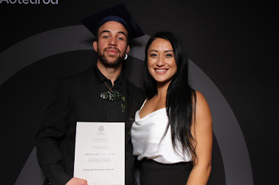 Booth photo from the TWoA Tainui 2019 Graduations (Ceremony 3),  held at Hamilton Boys' High School, Hamilton, New Zealand. Taken: Thursday 18 April 2019. Photo: InstaBooth / KeyImagery Photography. Copyright: © Te Wānanga o Aotearoa.