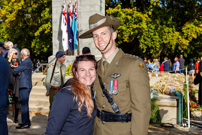 Photo from the Anzac Civic Parade/Service held at Memorial Park, Hamilton, New Zealand. Taken: Sunday, 25 April 2021. Photo: Mike Walen / KeyImagery Photography. Copyright: © Hamilton City Council.