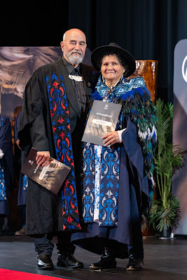 Photo from the TWoA Whirikoka 2024 Graduation (Gisborne), held at the War Memorial Theatre, Gisborne, East Coast, New Zealand on Wednesday, 16 April, 2025. Photo by Alick Saunders for KeyImagery Photography. Copyright: © 2025 Te Wānanga o Aotearoa.
