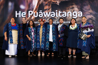 Photo from Ceremony 6 of the TWoA Tāmaki Makaurau 2025 Graduations (May 2025) held at the Mangere Arts Centre in Auckland, New Zealand on Wednesday, 28 May, 2025. Photo by Mike Walen / KeyImagery Photography. Copyright: © 2025 Te Wānanga o Aotearoa.