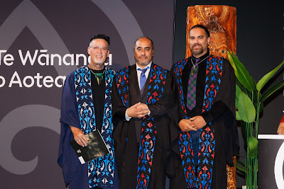 Photo from Ceremony 1 of the TWoA Tāmaki Makaurau 2025 Graduations (May 2025) held at the Mangere Arts Centre in Auckland, New Zealand on Monday, 26 May, 2025. Photo by Mike Walen / KeyImagery Photography. Copyright: © 2025 Te Wānanga o Aotearoa.