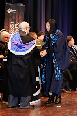 Photo from the TWoA Tāmaki Makaurau 2023 Graduations (Ceremony 2 @ 3pm), held at the Due Drop Events Centre, Manukau, Auckland, New Zealand on Wednesday, 7 June, 2023. Photo: Mike Walen / KeyImagery Photography. Copyright: © Te Wānanga o Aotearoa.