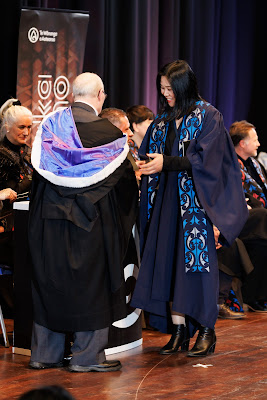 Photo from the TWoA Tāmaki Makaurau 2023 Graduations (Ceremony 2 @ 3pm), held at the Due Drop Events Centre, Manukau, Auckland, New Zealand on Wednesday, 7 June, 2023. Photo: Mike Walen / KeyImagery Photography. Copyright: © Te Wānanga o Aotearoa.