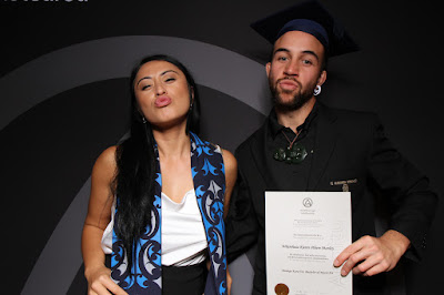 Booth photo from the TWoA Tainui 2019 Graduations (Ceremony 3),  held at Hamilton Boys' High School, Hamilton, New Zealand. Taken: Thursday 18 April 2019. Photo: InstaBooth / KeyImagery Photography. Copyright: © Te Wānanga o Aotearoa.