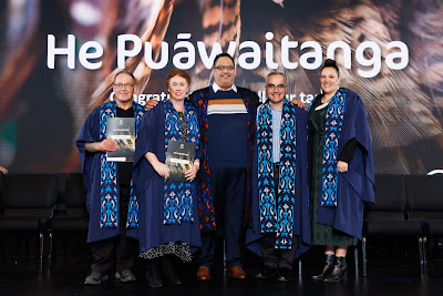 Photo from Ceremony 6 of the TWoA Tāmaki Makaurau 2025 Graduations (May 2025) held at the Mangere Arts Centre in Auckland, New Zealand on Wednesday, 28 May, 2025. Photo by Mike Walen / KeyImagery Photography. Copyright: © 2025 Te Wānanga o Aotearoa.
