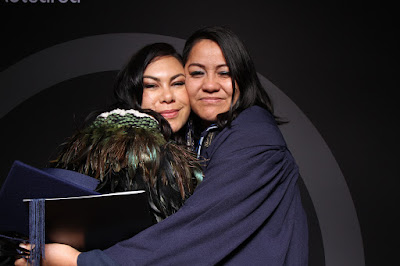 Booth photo from the TWoA Tainui 2019 Graduations (Ceremony 3),  held at Hamilton Boys' High School, Hamilton, New Zealand. Taken: Thursday 18 April 2019. Photo: InstaBooth / KeyImagery Photography. Copyright: © Te Wānanga o Aotearoa.
