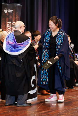 Photo from the TWoA Tāmaki Makaurau 2023 Graduations (Ceremony 2 @ 3pm), held at the Due Drop Events Centre, Manukau, Auckland, New Zealand on Wednesday, 7 June, 2023. Photo: Mike Walen / KeyImagery Photography. Copyright: © Te Wānanga o Aotearoa.