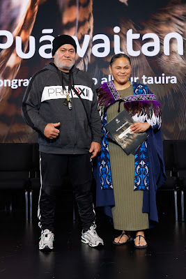 Photo from Ceremony 6 of the TWoA Tāmaki Makaurau 2025 Graduations (May 2025) held at the Mangere Arts Centre in Auckland, New Zealand on Wednesday, 28 May, 2025. Photo by Mike Walen / KeyImagery Photography. Copyright: © 2025 Te Wānanga o Aotearoa.