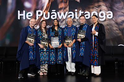 Photo from Ceremony 6 of the TWoA Tāmaki Makaurau 2025 Graduations (May 2025) held at the Mangere Arts Centre in Auckland, New Zealand on Wednesday, 28 May, 2025. Photo by Mike Walen / KeyImagery Photography. Copyright: © 2025 Te Wānanga o Aotearoa.