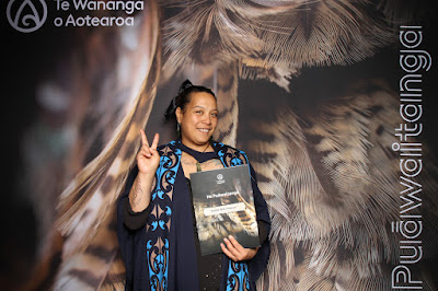 Booth photo from Ceremony 1 of the TWoA Tāmaki Makaurau 2025 Graduations (March 2025) held at the Mangere Arts Centre in Auckland, New Zealand on Wednesday, 12 March, 2025. Photo: InstaBooth by KeyImagery Photography. Copyright: © 2025 Te Wānanga o Aotearoa.