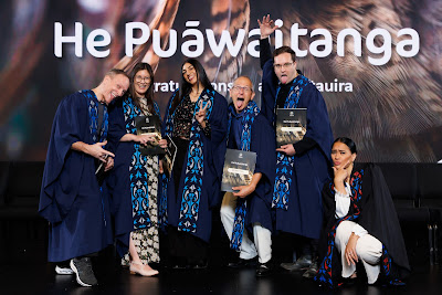 Photo from Ceremony 6 of the TWoA Tāmaki Makaurau 2025 Graduations (May 2025) held at the Mangere Arts Centre in Auckland, New Zealand on Wednesday, 28 May, 2025. Photo by Mike Walen / KeyImagery Photography. Copyright: © 2025 Te Wānanga o Aotearoa.