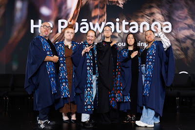 Photo from Ceremony 6 of the TWoA Tāmaki Makaurau 2025 Graduations (May 2025) held at the Mangere Arts Centre in Auckland, New Zealand on Wednesday, 28 May, 2025. Photo by Mike Walen / KeyImagery Photography. Copyright: © 2025 Te Wānanga o Aotearoa.