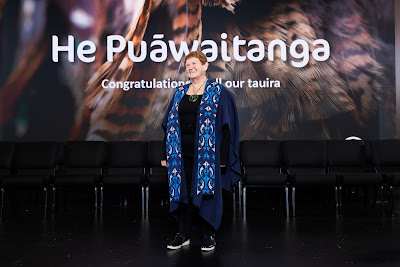 Photo from Ceremony 6 of the TWoA Tāmaki Makaurau 2025 Graduations (May 2025) held at the Mangere Arts Centre in Auckland, New Zealand on Wednesday, 28 May, 2025. Photo by Mike Walen / KeyImagery Photography. Copyright: © 2025 Te Wānanga o Aotearoa.