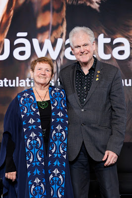 Photo from Ceremony 6 of the TWoA Tāmaki Makaurau 2025 Graduations (May 2025) held at the Mangere Arts Centre in Auckland, New Zealand on Wednesday, 28 May, 2025. Photo by Mike Walen / KeyImagery Photography. Copyright: © 2025 Te Wānanga o Aotearoa.