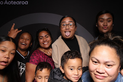 Booth photo from the TWoA Tainui 2019 Graduations (Ceremony 3),  held at Hamilton Boys' High School, Hamilton, New Zealand. Taken: Thursday 18 April 2019. Photo: InstaBooth / KeyImagery Photography. Copyright: © Te Wānanga o Aotearoa.