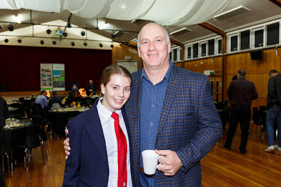 Photo from the Father/Daughter Breakfast held in the School Hall at Waikato Diocesan, Hamilton, New Zealand, on Friday 3rd August 2018.  Photo: Mike Walen / KeyImagery Photography. Copyright: © Waikato Diocesan School for Girls.