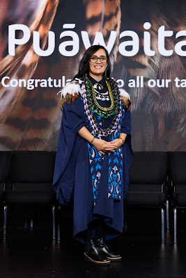 Photo from Ceremony 6 of the TWoA Tāmaki Makaurau 2025 Graduations (May 2025) held at the Mangere Arts Centre in Auckland, New Zealand on Wednesday, 28 May, 2025. Photo by Mike Walen / KeyImagery Photography. Copyright: © 2025 Te Wānanga o Aotearoa.