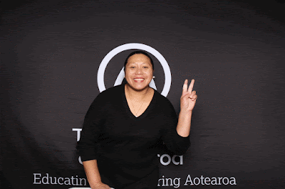 Photo from the TWoA Tāmaki Makaurau 2023 Graduations (Ceremony 4 @ 10am), held at the Due Drop Events Centre, Manukau, Auckland, New Zealand on Thursday, 8 June, 2023. Photo: InstaBooth by KeyImagery Photography. Copyright: © Te Wānanga o Aotearoa.