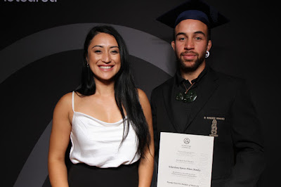 Booth photo from the TWoA Tainui 2019 Graduations (Ceremony 3),  held at Hamilton Boys' High School, Hamilton, New Zealand. Taken: Thursday 18 April 2019. Photo: InstaBooth / KeyImagery Photography. Copyright: © Te Wānanga o Aotearoa.