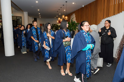Photo from the TWoA Tāmaki Makaurau 2024 Graduations (Ceremony 6 @ 7pm), held at Church Unlimited, Glendene, Auckland, New Zealand on Wednesday, 26 June, 2024. Photo: Alick Saunders for KeyImagery Photography. Copyright: © Te Wānanga o Aotearoa.