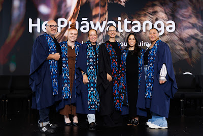 Photo from Ceremony 6 of the TWoA Tāmaki Makaurau 2025 Graduations (May 2025) held at the Mangere Arts Centre in Auckland, New Zealand on Wednesday, 28 May, 2025. Photo by Mike Walen / KeyImagery Photography. Copyright: © 2025 Te Wānanga o Aotearoa.