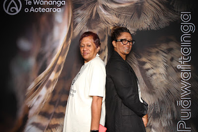 Booth photo from Ceremony 1 of the TWoA Tāmaki Makaurau 2025 Graduations (March 2025) held at the Mangere Arts Centre in Auckland, New Zealand on Wednesday, 12 March, 2025. Photo: InstaBooth by KeyImagery Photography. Copyright: © 2025 Te Wānanga o Aotearoa.