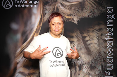 Booth photo from Ceremony 1 of the TWoA Tāmaki Makaurau 2025 Graduations (March 2025) held at the Mangere Arts Centre in Auckland, New Zealand on Wednesday, 12 March, 2025. Photo: InstaBooth by KeyImagery Photography. Copyright: © 2025 Te Wānanga o Aotearoa.